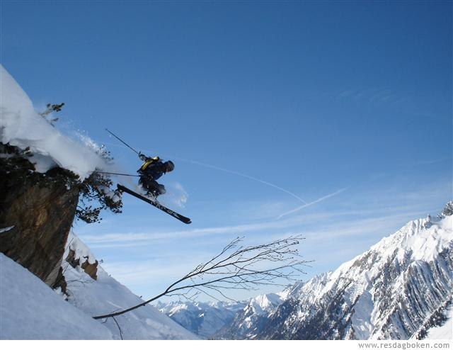 Underbar snö och underbart väder. En av mina bä. Foto: Erik Wahnström. Åkare: Mats Hellström.
