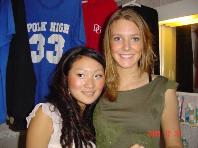 Withe skirts=). Foto: ?. Åkare: linni +isa.