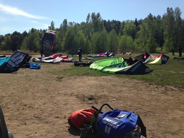 bra vind låg mellan 6 till 10 m/s. Foto: maria.