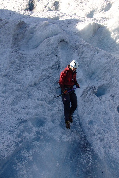 Bretur på Buerbreen i Hardanger.. Foto: Unknown.