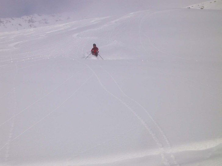 Ett av mina härligaste åk. Lyckades krascha in i. Foto: John Söderberg. Åkare: Filip Schrewelius.