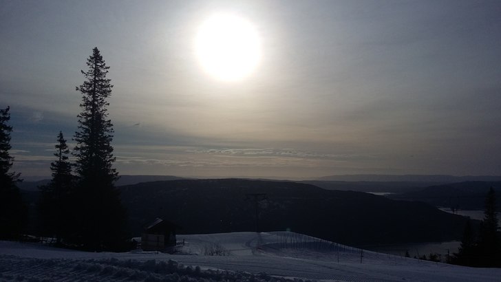 God morgen fra Norefjell!
Det ser ut til å bli en.