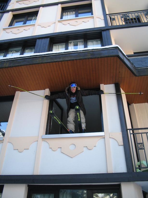 Dropp från fönstret. Vi hade gjort en egen park . Foto: jag. Åkare: Mange eriksson.