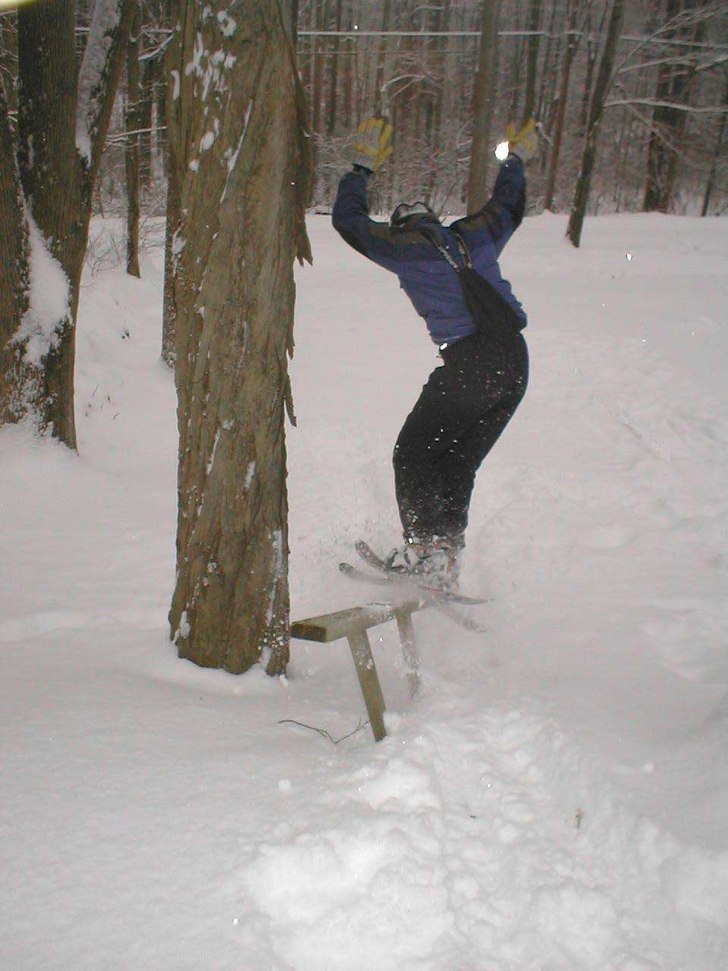 railar med bladesen:P. Foto: pappa. Åkare: benny.