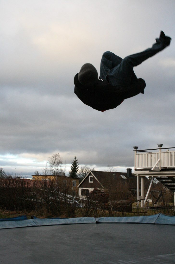 En liten volt en skön kväll.. Foto: Ida. Åkare: Philip Juliusson.