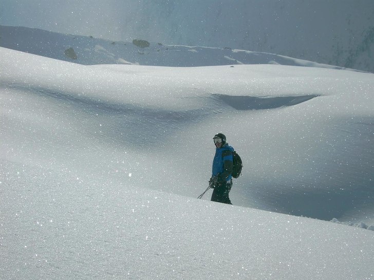 Kortet togs på baksidan av Grand Monte dagen efte. Foto: Cecilia Hedin. Åkare: Marcus Velin.