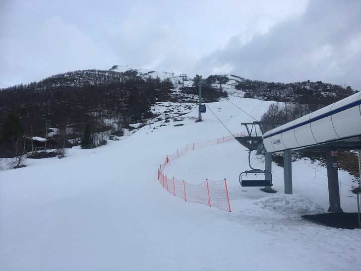 Laurdag 8.April
Delvis skya opphaldsvær
+6 nede,.