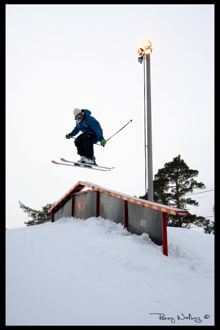 Gap to rail.. Foto: Ronny Wallberg. Åkare: Kim Ångh.