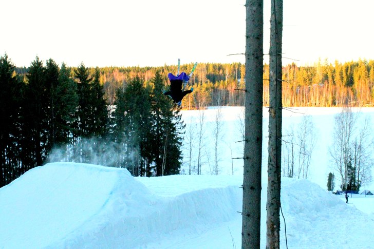 i flying upside down! :D. Foto: Ann Jonsson. Åkare: Joseph Jansson.