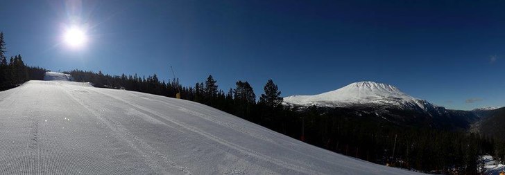 Sol og litt vind! 
Sesongens siste lørdag og til .
