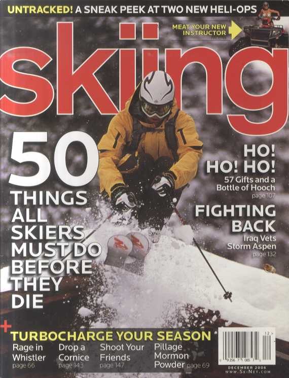 Cover på skiing
tack Martin. Foto: Martin Söderqvist. Åkare: Reine Barkered.