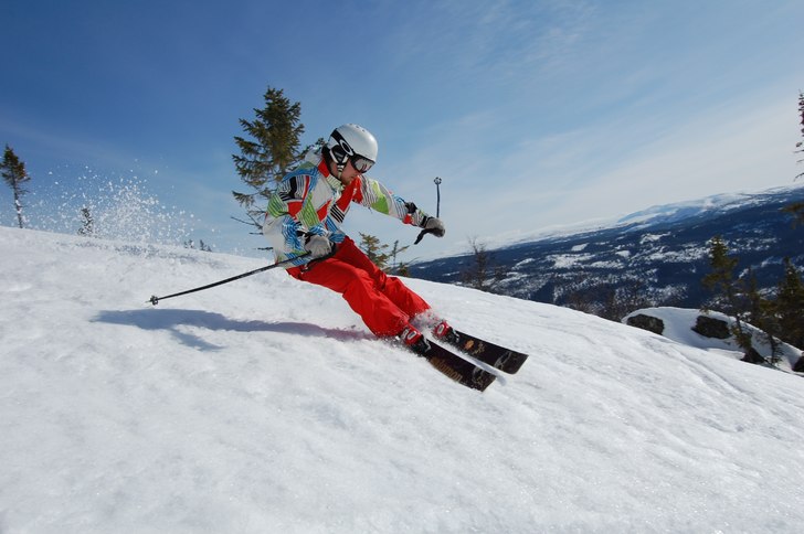 En fin vårdag!. Foto: Per Lindholm. Åkare: Evelina Ågren.