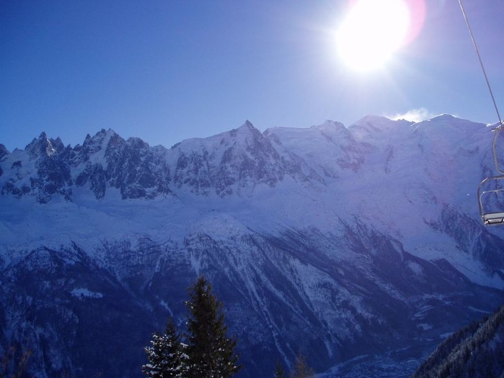 Julafton i Chamonix.... Foto: Gabriel Riva.