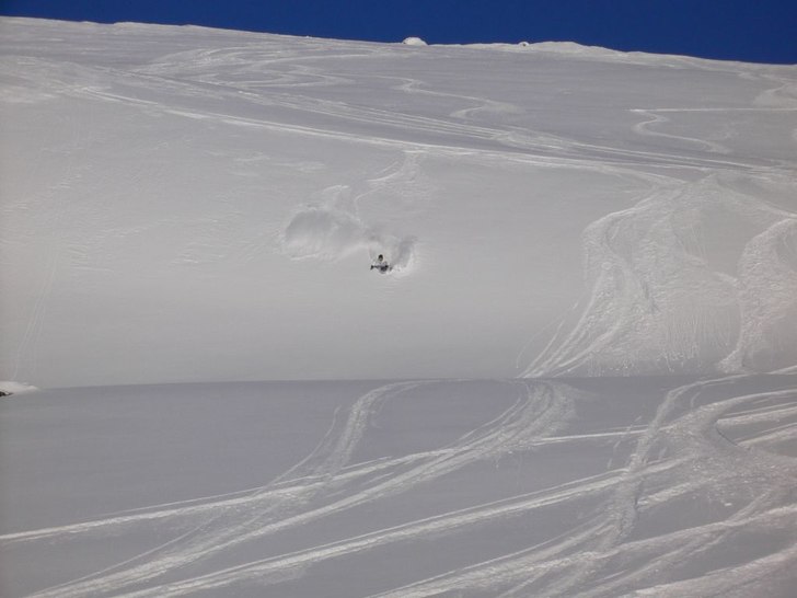 Powderday. Foto: Markus Wibäck. Åkare: Sebastian Wincrantz.