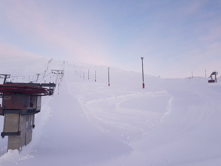 Lørdag
God lørdag morgen! Her er nå lett skyet,.