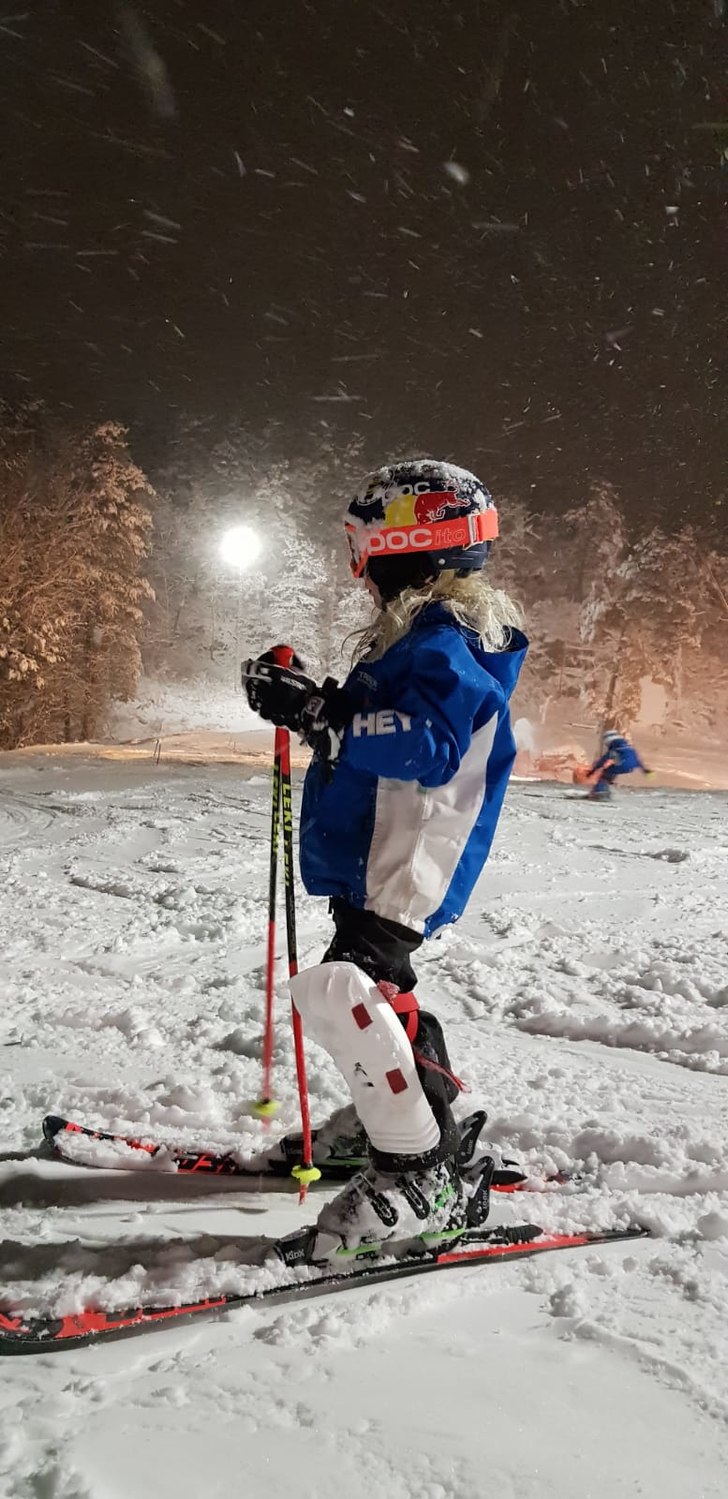 När du är sju år gammal och det dumpar i din lo.