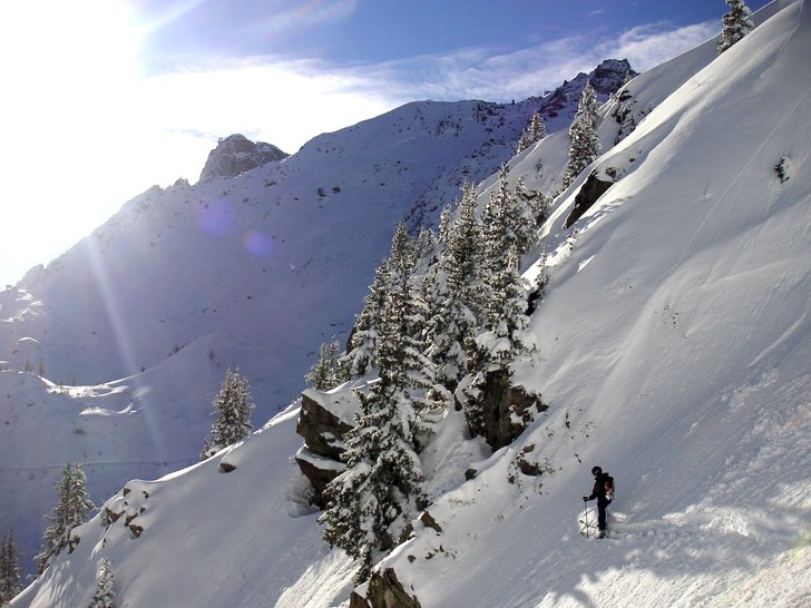 Chamonix 2007. Foto: Staffan Rosvall. Åkare: Gustav Strebel.