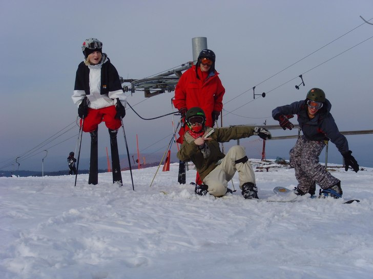 de é la soft asså.... Foto: självutlösning. Åkare: pelle,erik x2 & viktor.