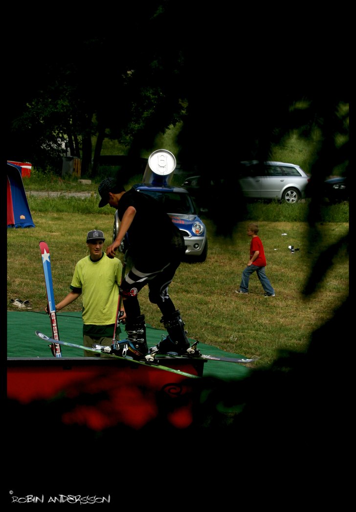 Ronnie Hasan under screlf summer camp. 
. Foto: Robin Andersson. Åkare: Ronnie Hasan.