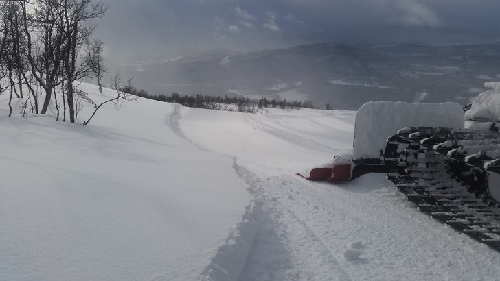70cm snø de 3 siste dagene
Fantastiske forhold i .