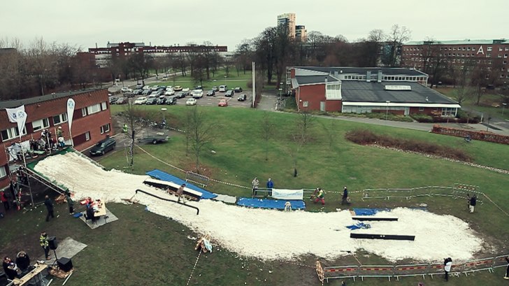 Lund Snowfest 2013, 30 november. Foto: Andreas Jönsson. Åkare: Lucas Magnusson.