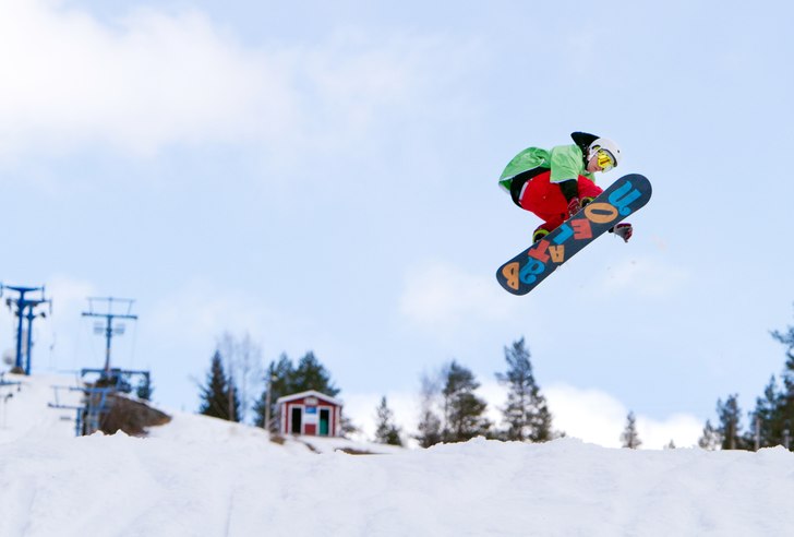 Foto: Sven Björkland, Västerbottens-Kuriren. Åkare: Elias Isaksson.