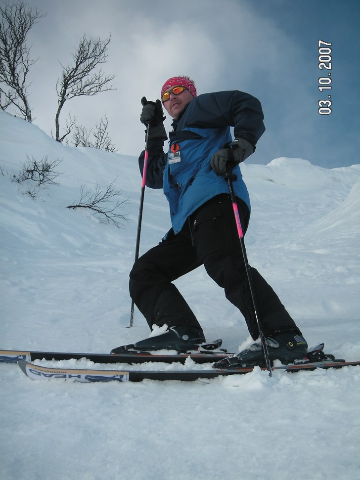 Foto: Melissa strömqvist. Åkare: Pappa.
