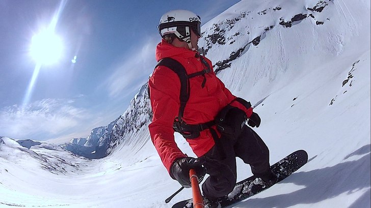 Topptur i Stryn fjällen. Foto: Christer Hällare. Åkare: Christer Hällare.