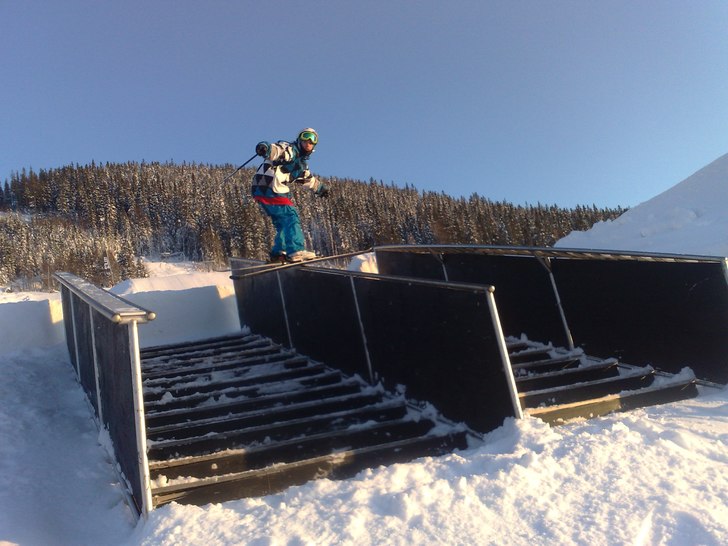 trappan. Åkare: Carl Widing.