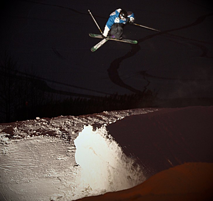 sw 7 i underbara väsjö :). Foto: Alexander Runhellen. Åkare: Måns Dohns.