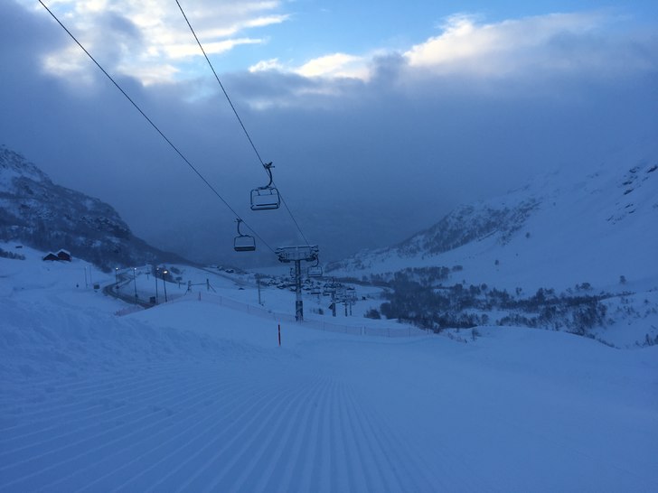 Pudder mandag! 
Mandag morgen er det 20 cm pudder,.