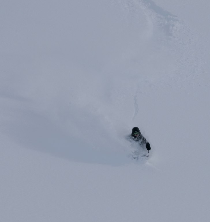Underbar start på årets skidsäsong. Tidigt dece. Foto: Patreick Södermark. Åkare: PM.