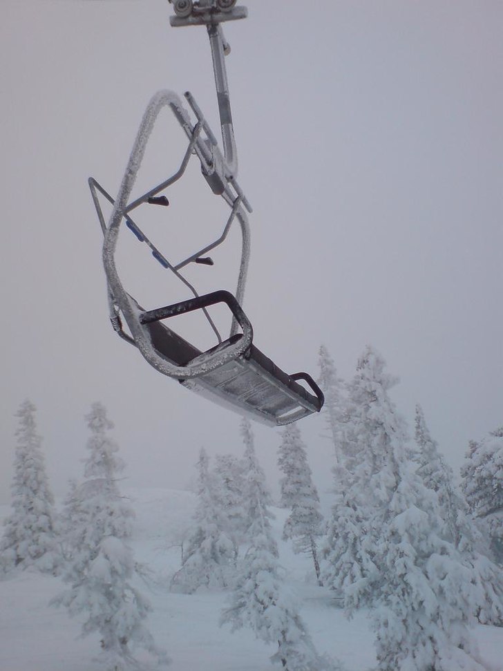 d må va kallt o va lift. Foto: Emma. Åkare: lift.