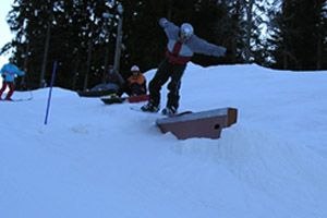 Lärde mig nosepress denna dag, här är ett smakp. Foto: David Johansson. Åkare: Anders Fröderberg.