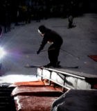 Haha inte så bra bild men alltid något!. Foto: Petter Engblom. Åkare: Lukas Larsson.