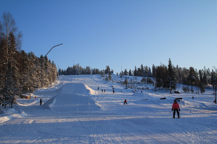 Klacken Snowpark 20-01-15.