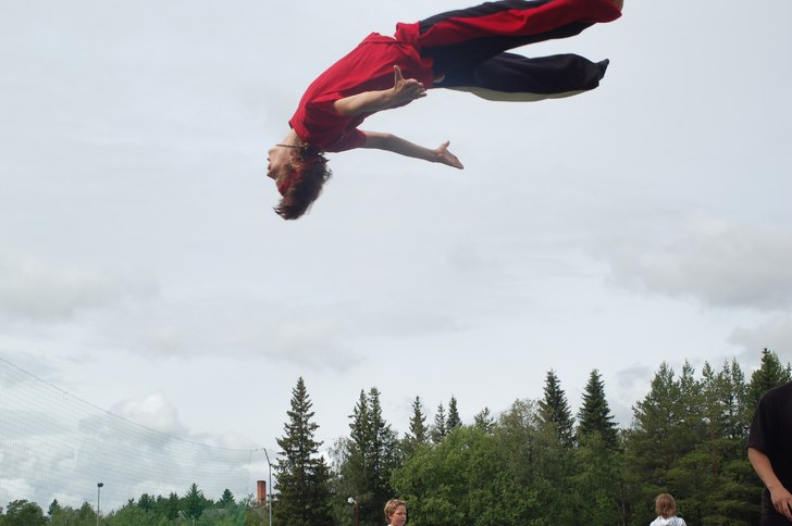Tandsbyns fotbollsklubb firade 10 år så förenin. Foto: Linnéa Mesch. Åkare: mej.
