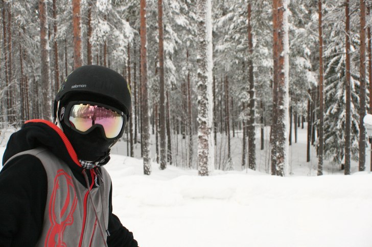 Foto: Pontus Bernström (jag). Åkare: Emil Svantesson.