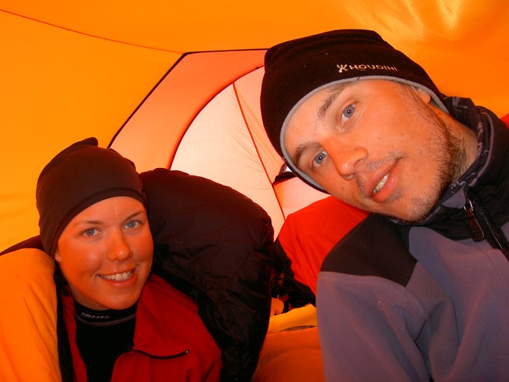 Foto: Helena Bjurberg. Åkare: Jag och Rikard.