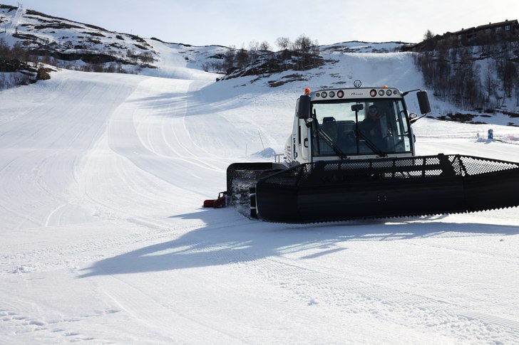 Haukelifejll Skisenter . Vi holder bakene fine til.