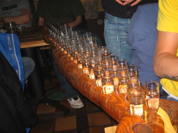 vi vart lite törstiga på en after ski i val thor. Foto: Alko Hål.