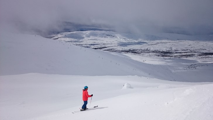 Micke i Tväråvalvet, 3:e maj 2015. Åkare: Mikael Puffert.