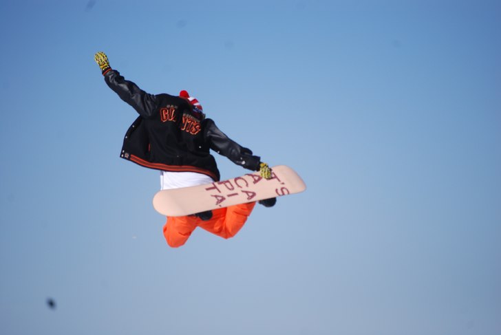 Big air. Foto: Hanna Svensson.