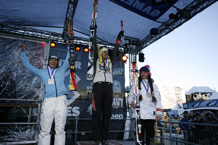Foto: Eric Lars Bakke /Shazamm/ESPN Images. Åkare: Valentine Scuotto, Ophelle David och Meryll Boulangeat.