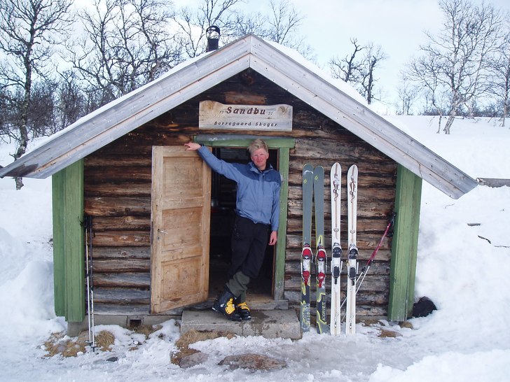 Helt ok natthärberge. Trevliga karlar och kvälls. Foto: Axel Sjölin. Åkare: Olle.