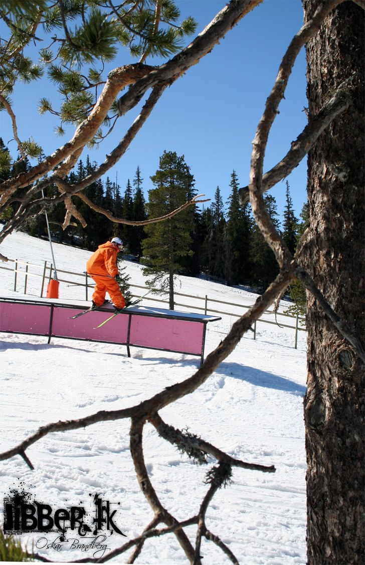 Oskar slaktar s-ledge.... Foto: Jesper Tengvall. Åkare: Oskar Brandberg.