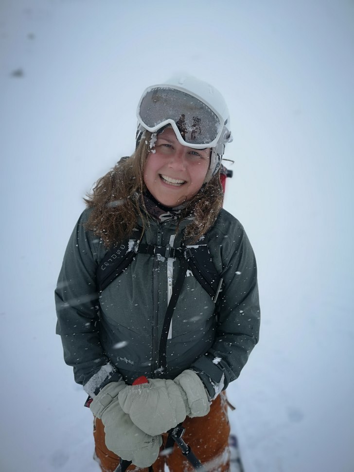 Faceplant är även skoj på en powday i gränsen.