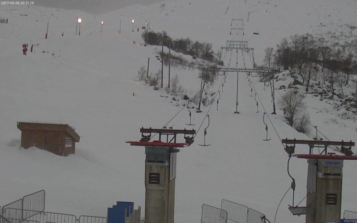 Søndag 5.feb-17
Den lille og de to store heisene .