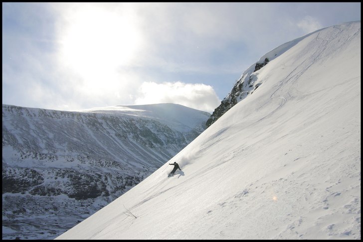 Efter avslutat tur så kom solen fram och det blev. Foto: Johan Karlsson.