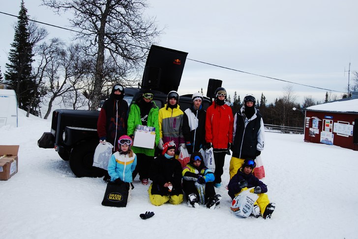 Foto: Elin Lidström. Åkare: alla pristagare i GSJ 2011.